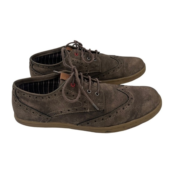 BEN SHERMAN Nick Wingtip Oxford Shoes Mens Chocolate 11